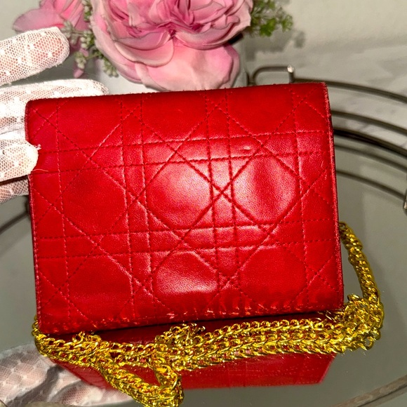 Authentic Christian Dior Trifold Quilted wallet - Picture 16 of 16